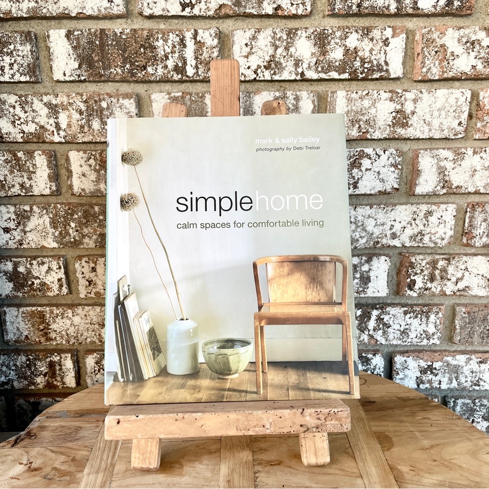 Simple Home Coffee Table Book - Rustic Recycled and Minimalist Home Design